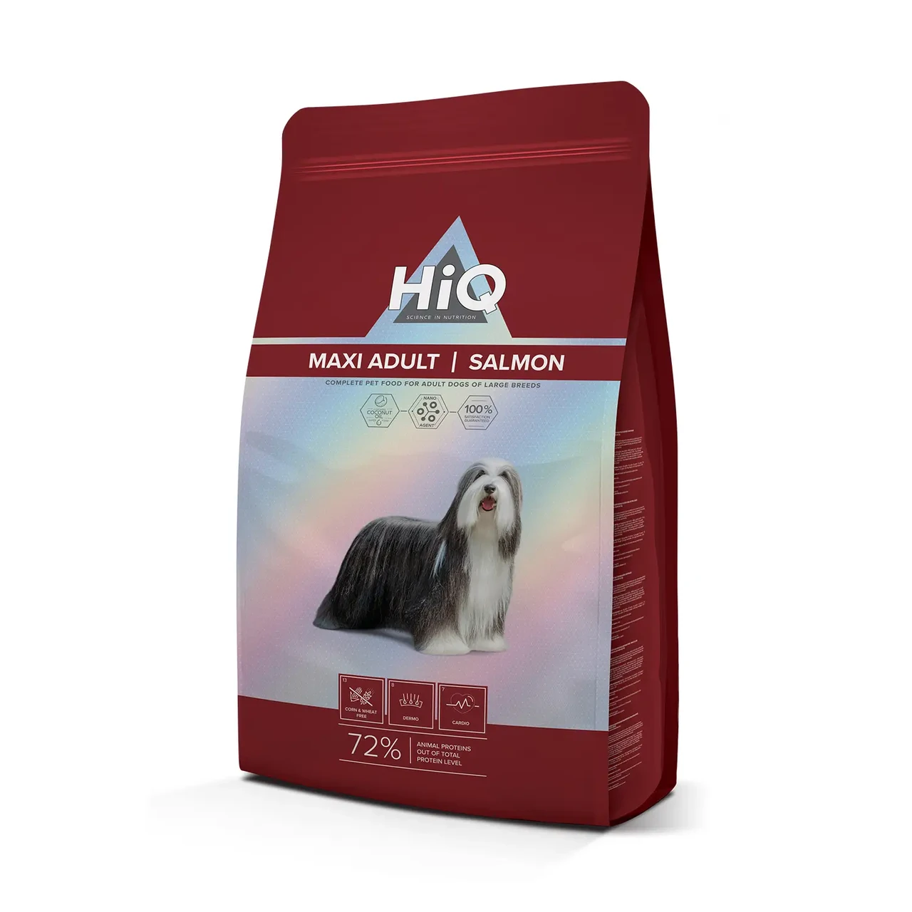 Сухий корм для дорослих собак великих порід HiQ Maxi Adult Salmon 11 кг
