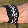 Лямки для тяги MadMax Camo Power Wrist Straps Camo/Pink, фото 6