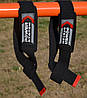 Лямки для тяги Power System PS-3400 Power Straps Black/Red, фото 9