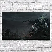 Плакат "Warhammer Fantasy, Vermintide", 34×60см