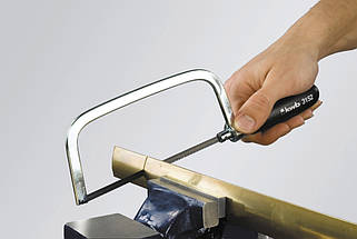 Пила лучкова по металу KWB 150 мм Дерев'яна ручка, фото 5