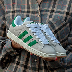 Чоловічі Кросівки Adidas Campus Grey Green 41-42-43-44-45