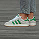 Чоловічі Кросівки Adidas Campus Grey Green 41-42-43-44-45, фото 2