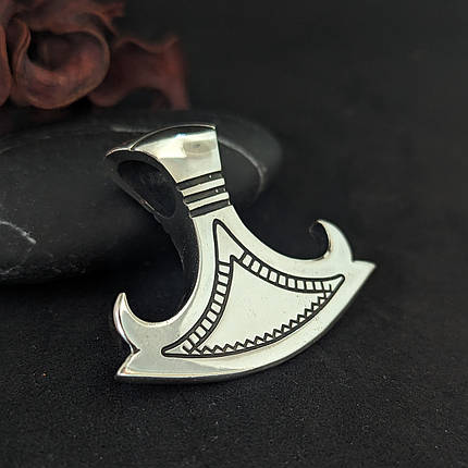 Сокира Перуна класична, кулон, підвіска, амулет, талісман, фото 1