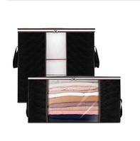 Органайзер "Roomy" для зберігання речей 47*43*26 см, Чорний