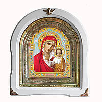 Казанская икона Богородицы № 21 в белом киоте