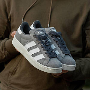 Чоловічі Кросівки Adidas Campus Grey White 44