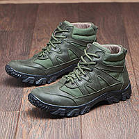 Мужские тактические ботинки/берцы демисезонные оливковые, военные ботинки хаки весна осень, размер 39-46