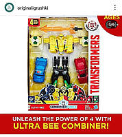 Ігровий набір Transformers Autobot Team Combiner набір з 4 фігурок - об'єднується в суперробота