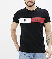 Мужская футболка Tommy Hilfiger серная Томми