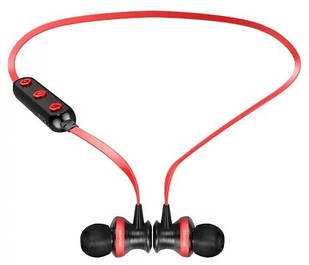 Беспроводные Bluetooth наушники Awei B990BL, красные