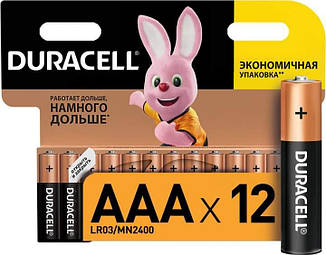 Батарейка Duracell AAA LR03