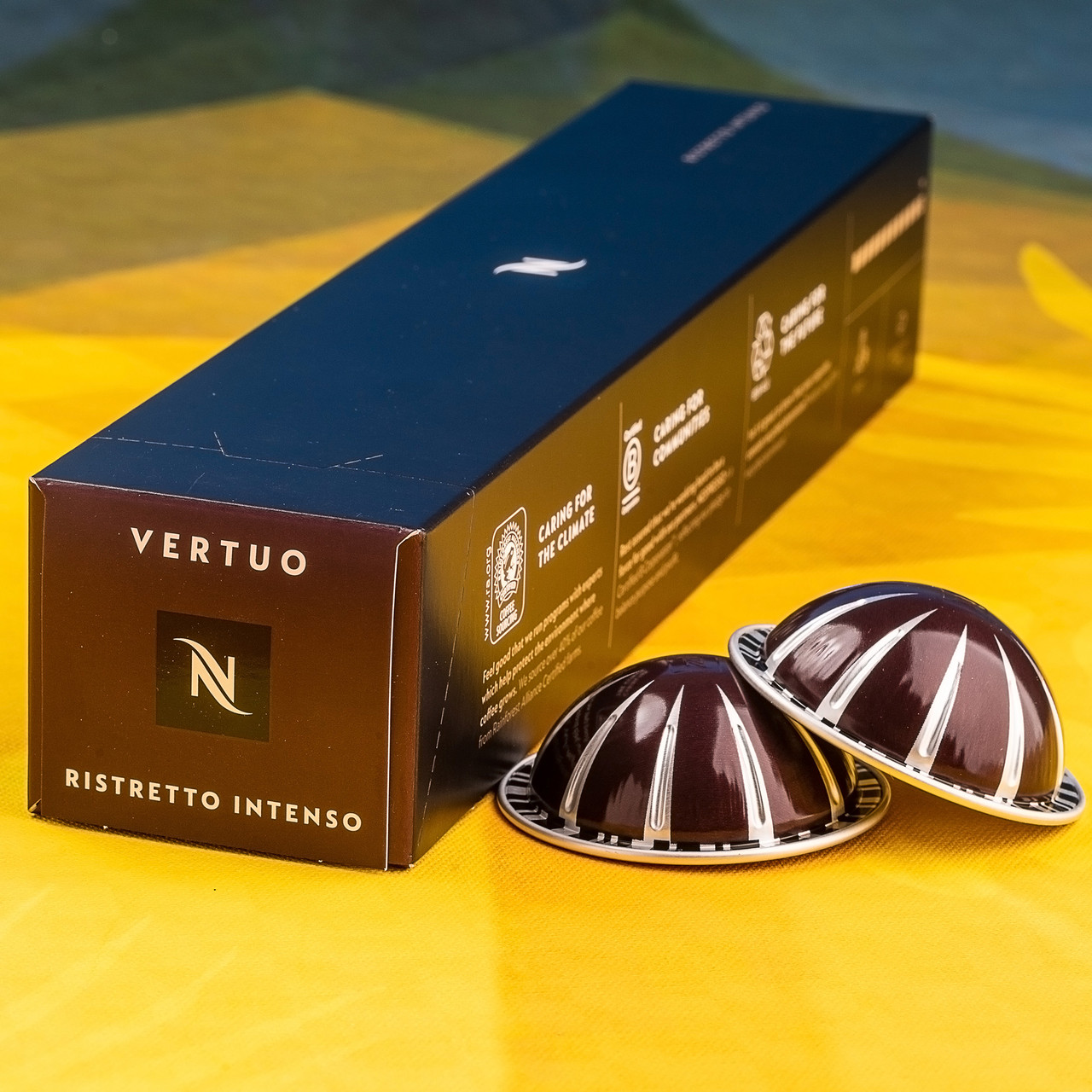 Кава і капсулах Nespresso Vertuo Ristretto Intenso (класичний рістретто) 25 мл