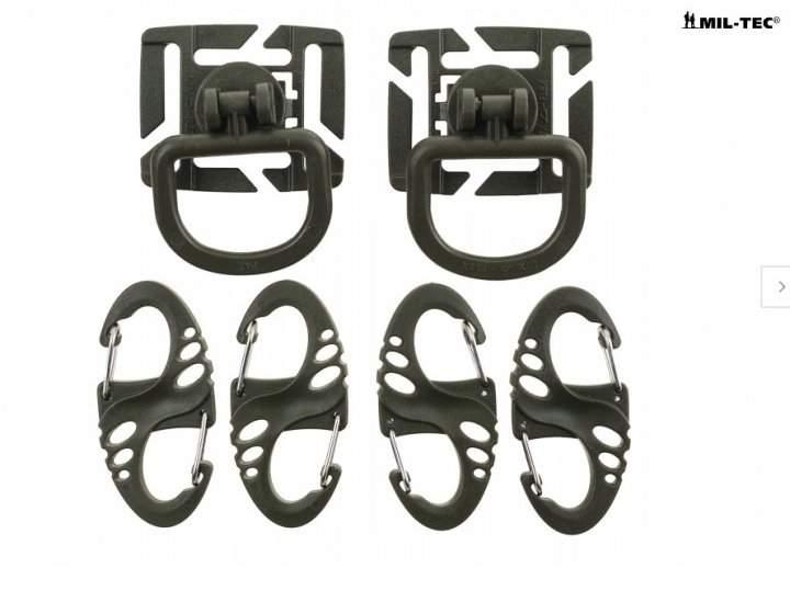 Набір тактичних карабінів Ultimate Olive (Mil-Tec), фото 1