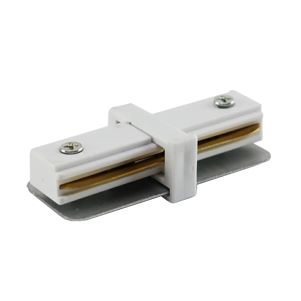 Конектор Velmax прямий для шинопроводу I-образний білий 25-34-47, фото 1