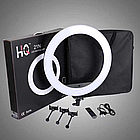 Кільцева світлодіодна лампа 54 см HQ-21 зі штативом 2 м, фото 2