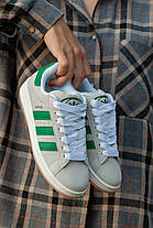 Кросівки Adidas Campus 00s Grey Green / Адідас Кампус 00 Сірі із Зеленим, фото 4