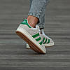 Кросівки Adidas Campus 00s Grey Green / Адідас Кампус 00 Сірі із Зеленим, фото 6