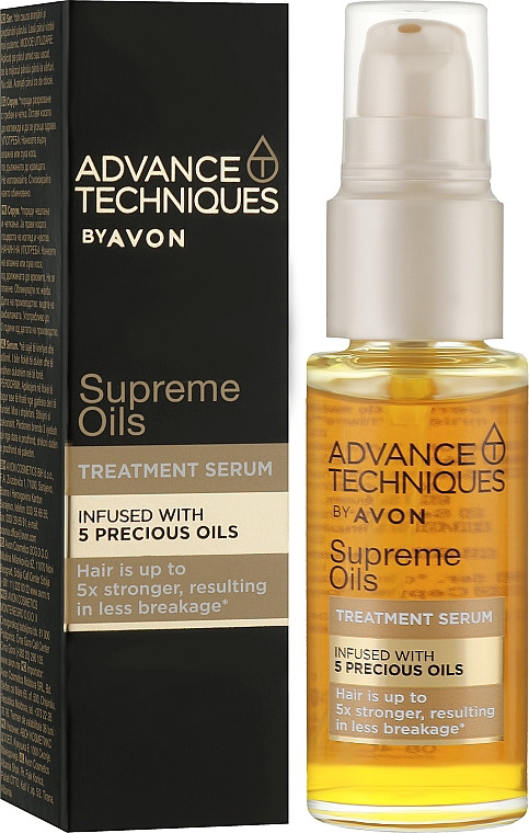 Сироватка-олія для волосся "Драгоцінні олії" Avon Advance Techniques Supreme Oils Tretment Serum 30 мл
