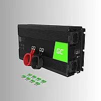 Повышающий преобразователь напряжения Green Cell 24V на 230 V 1500 W/3000 W (Польша)