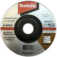Диск зачисной Makita 125 мм 36N по нержавеющей стали (A-80656) (A-80656)