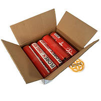 Пакети для збору та утилізації медичних відходів 110 л, 100 мкм, рулон 10 шт, червоний Sanpreis, фото 3