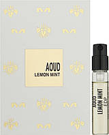 Пробник Парфюмированная вода унисекс Mancera Aoud Lemon Mint 2 мл