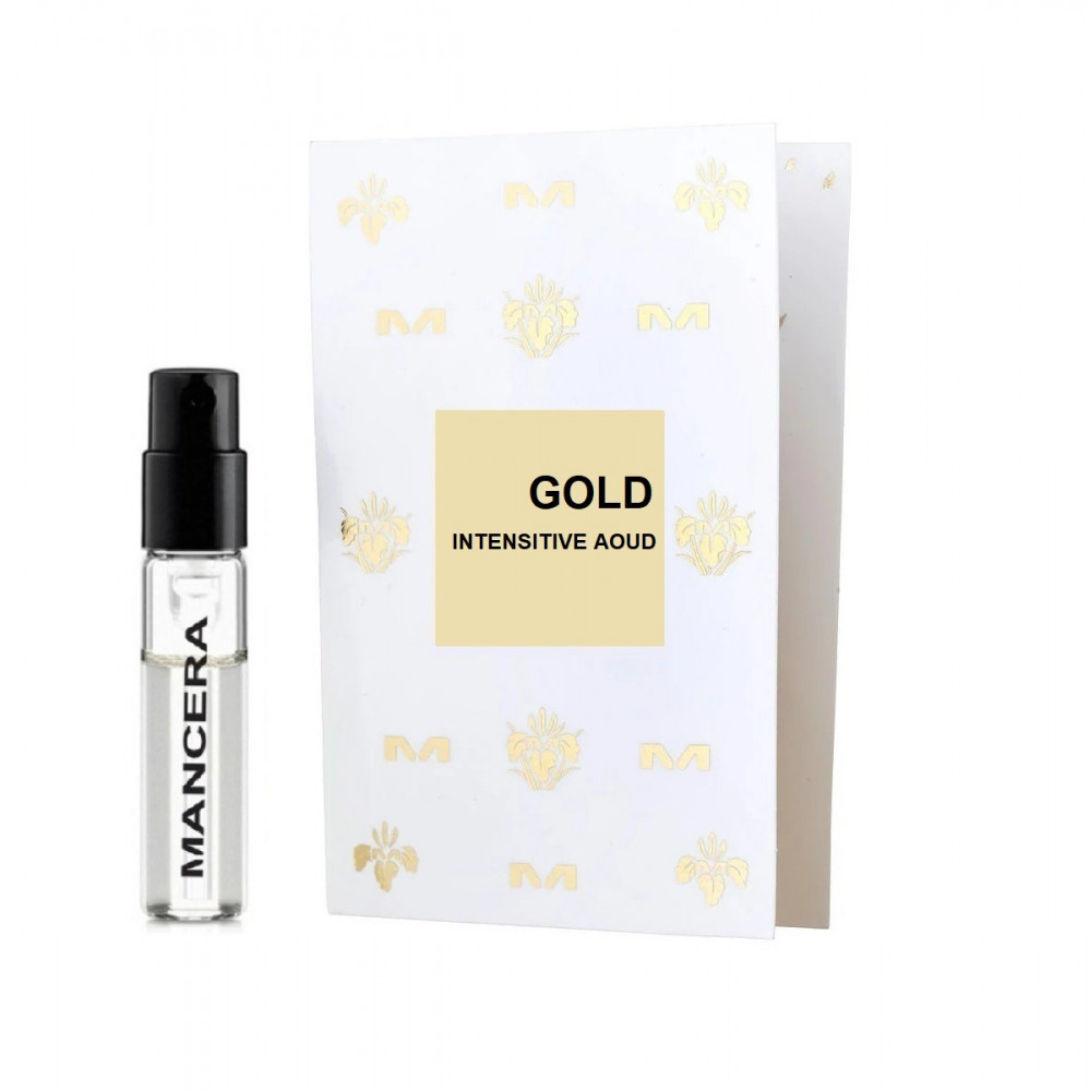 Пробник Парфумована вода унісекс Mancera Gold Intensitive Aoud 2 мл, фото 1