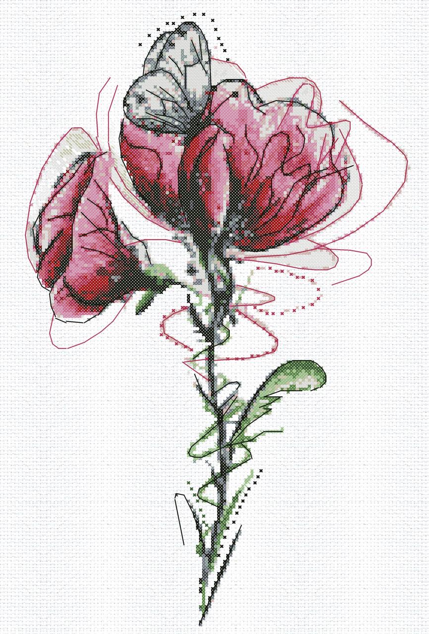 Набір для вишивання нитками У світі фарб (18 х 28 см) Абрис Арт AH-179, фото 1