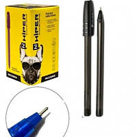 Ручка масляная HIPER Accord HO-500 0 7мм черная (50 шт. в упаковке)