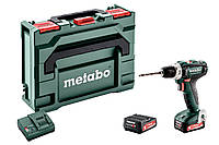 Шурупокрут-дриль Metabo PowerMaxx BS 12, 2х2.0А·год (Slide-in), ЗП SC-30, кейс МС05 (601036500)