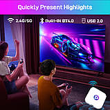 Смарт ТВ приставка H96 Max M1 4gb/64gb 8K Ultra HD Android 13 SmartTV + клавіатура, фото 9
