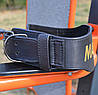 Пояс для важкої атлетики MadMax MFB-999 Restless & Wild Black S, фото 5