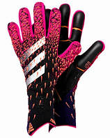 Перчатки для вратаря Predator Adidas Goalkeeper Gloves Predator розово-черные