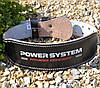 Пояс для важкої атлетики Power System PS-3100 Power шкіряний Black M, фото 5