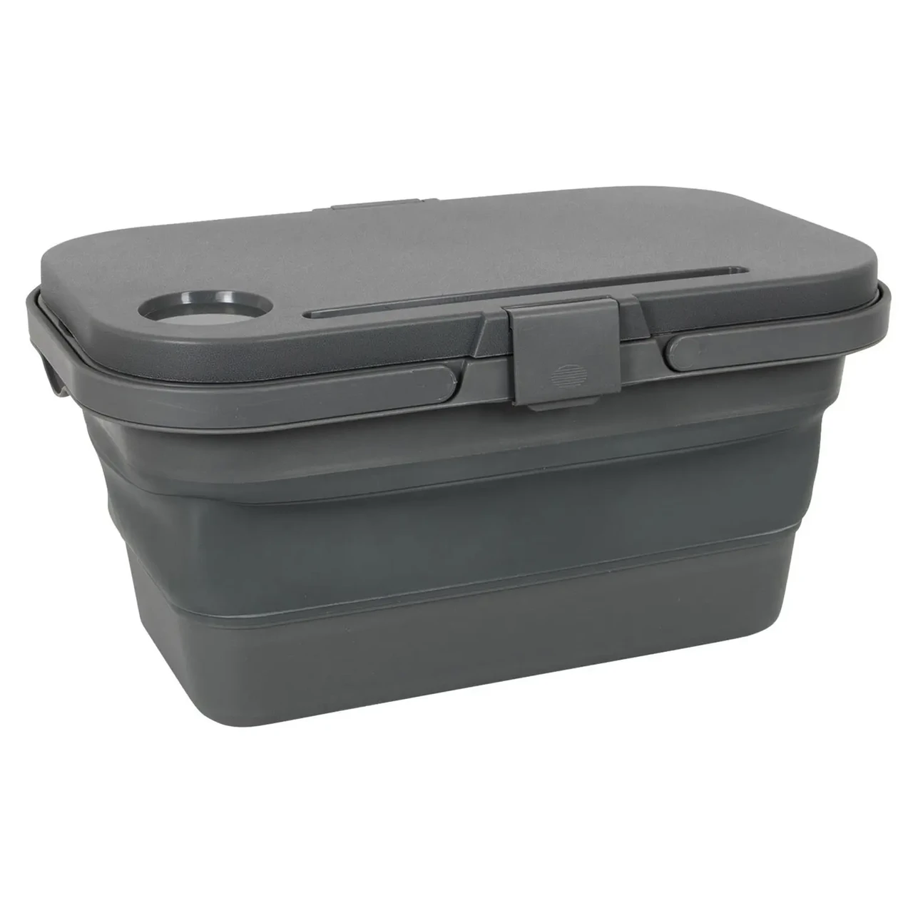 Складаний кошик Bo-Camp Foldable Box With table Top Grey, 17 л
