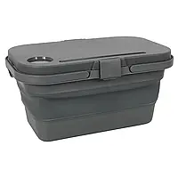 Корзина складная Bo-Camp Foldable Box With table Top 17L (Grey)