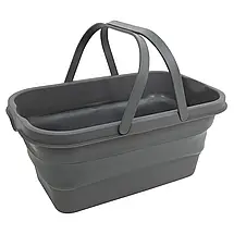 Складаний кошик Bo-Camp Foldable Box With table Top Grey, 17 л, фото 4
