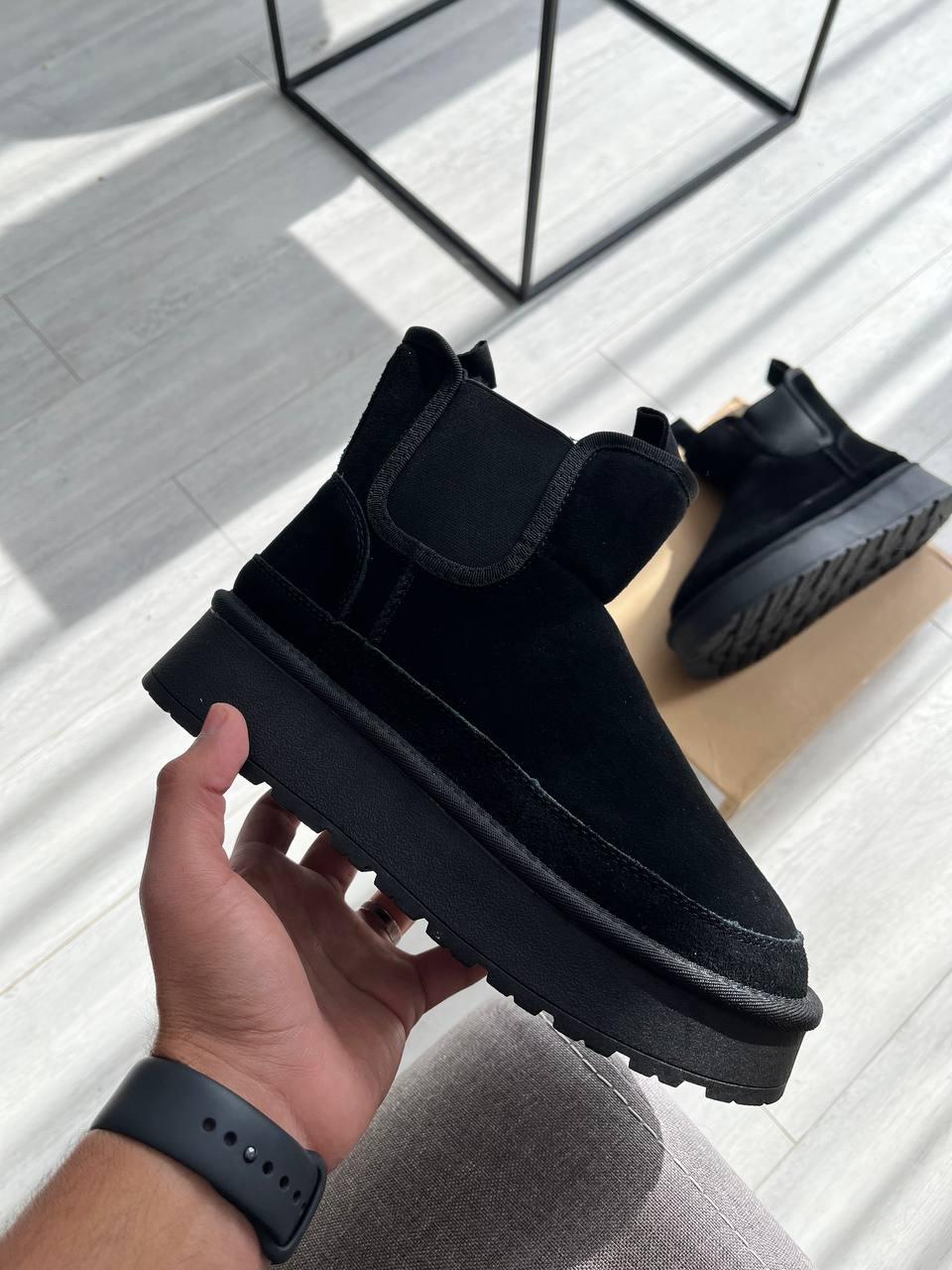 Ugg womens joey chelsea boots black deals
