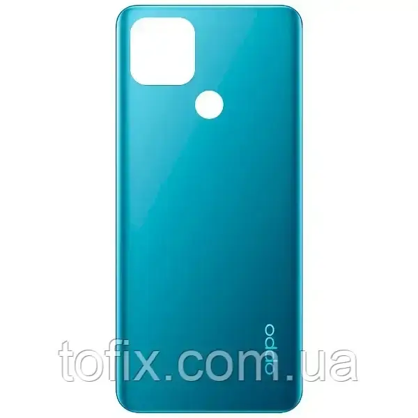 Задня панель корпусу (кришка акумулятора) Oppo A15/A15s/A35 оригінал, Mystery Blue