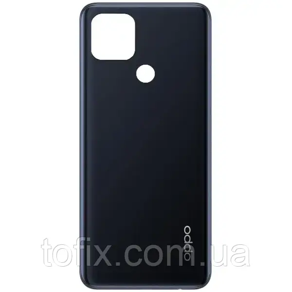 Задня панель корпусу (кришка акумулятора) Oppo A15/A15s/A35 оригінал, Dynamic Black