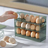 Контейнер для яиц в холодильник, органайзер для яиц, подставка, лоток для яиц, 30 штук 26*10*20 см