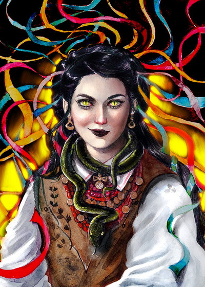 Листівка "Українська відьма", фото 1