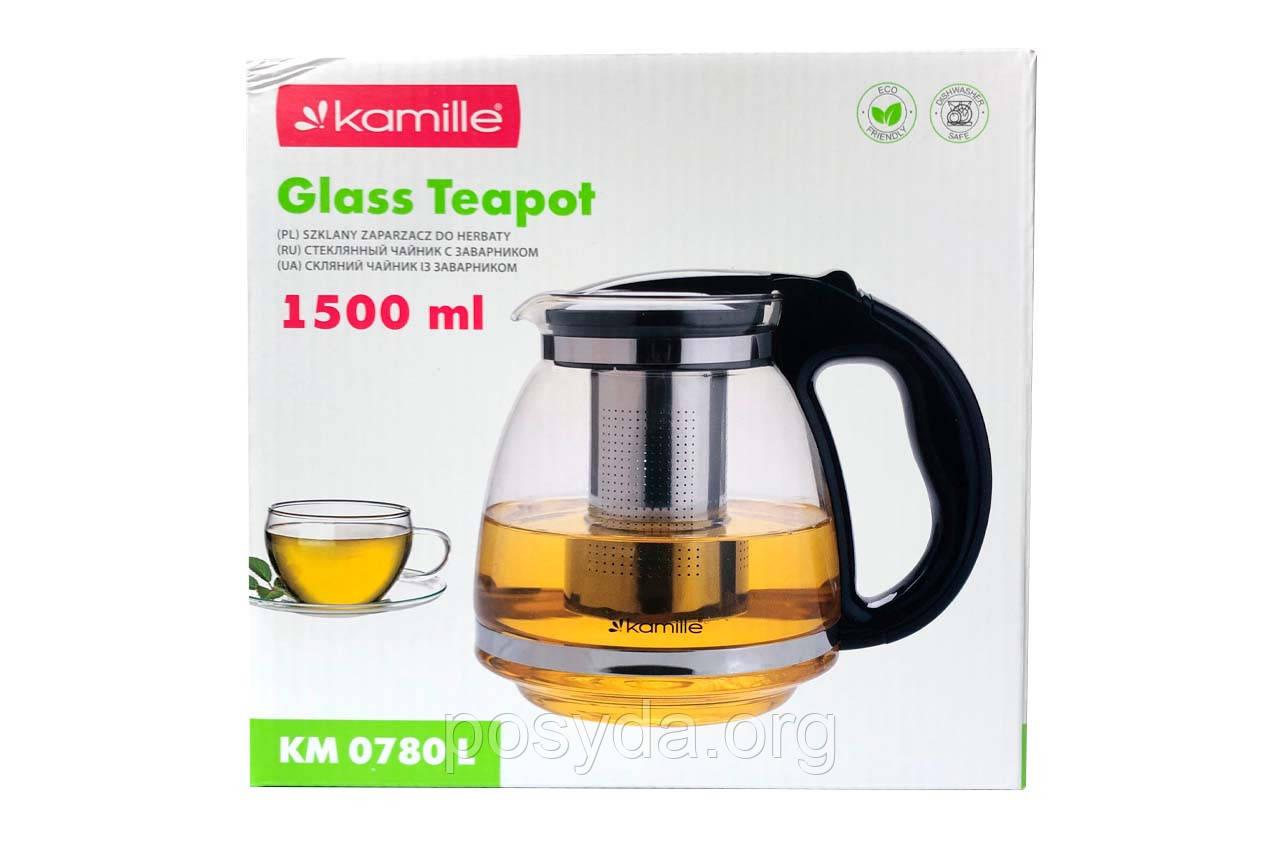 Чайник для заварювання Kamille KM-0780L 1,5 л