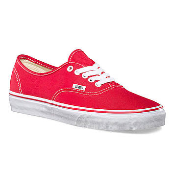 Кеди Vans Authentic red