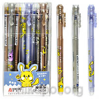 Ручка пиши-стирай GP-34238 "Жовтий зайчик", синя