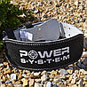 Пояс для важкої атлетики Power System PS-3250 Power Basic шкіряний Black S, фото 7
