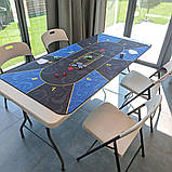 Складний стілець 46х52х79см Білий SW-00001609, фото 8