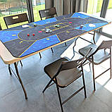 Складной стілець 46х42,5х86см Чорний SW-00001611, фото 8