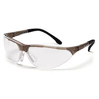 Очки защитные Pyramex Rendezvous Crystal Gray (clear) Anti-Fog, прозрачные в серой полупрозрачной оправе